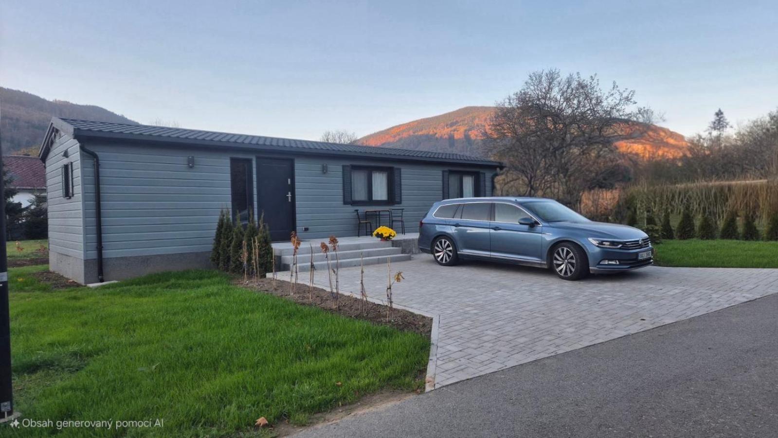 Chata Idylka - Nova Chata Se Zahradou Loucna nad Desnou Exterior foto